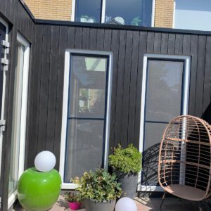 mooie nieuwe aanbouw in woning in Friesland