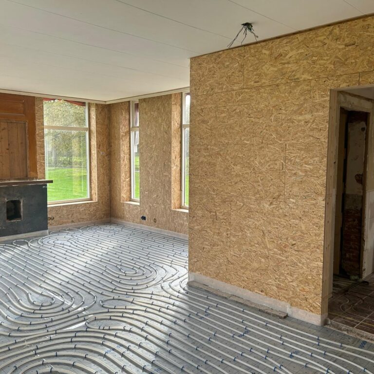 Volledig isoleren van bestaande woning Friesland